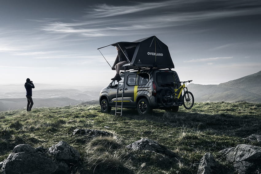 Peugeot brings the Rifter to life with concept camper van HD wallpaper