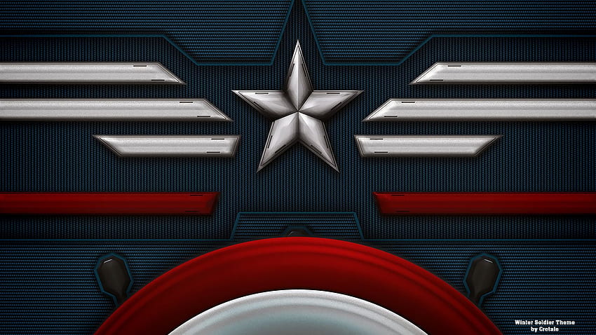 Captain America Winter Soldier Theme. Captain america winter soldier, Captain america winter, Captain america shield, Winter Soldier Logo HD wallpaper