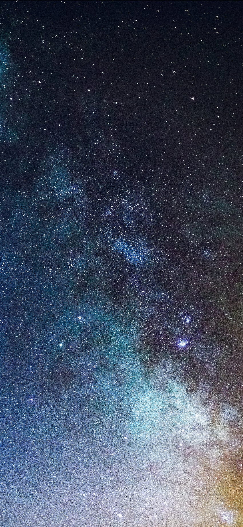 Milky Way over Quelfes Portugal iPhone X, Milky Way Android HD phone wallpaper