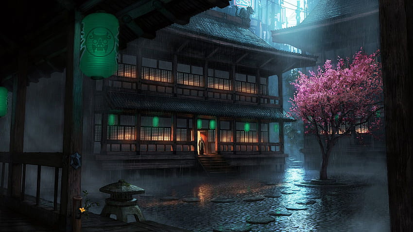 일본 벚꽃 미스터리 - 비밀의 세계 HD 월페이퍼