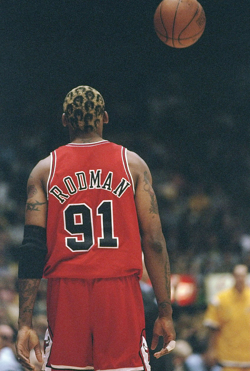 NBA Defensive Masterminds: najbardziej wszechstronni obrońcy w lidze, Dennis Rodman Tapeta na telefon HD