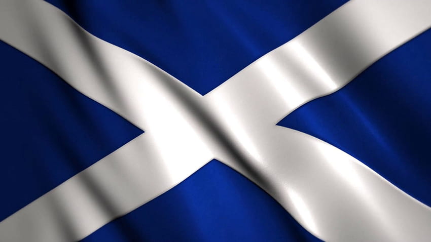 スコットランドの旗、フィンランドの旗 高画質の壁紙
