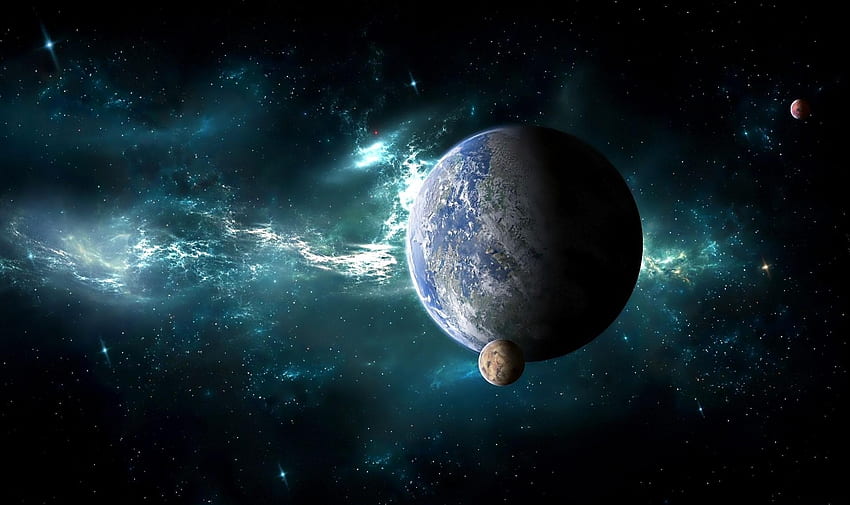Alam Semesta, Nebula, Planet, Satelit Wallpaper HD