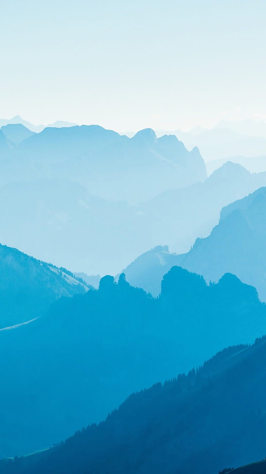 Blue Mountain . Mountain, Gunung HD phone wallpaper