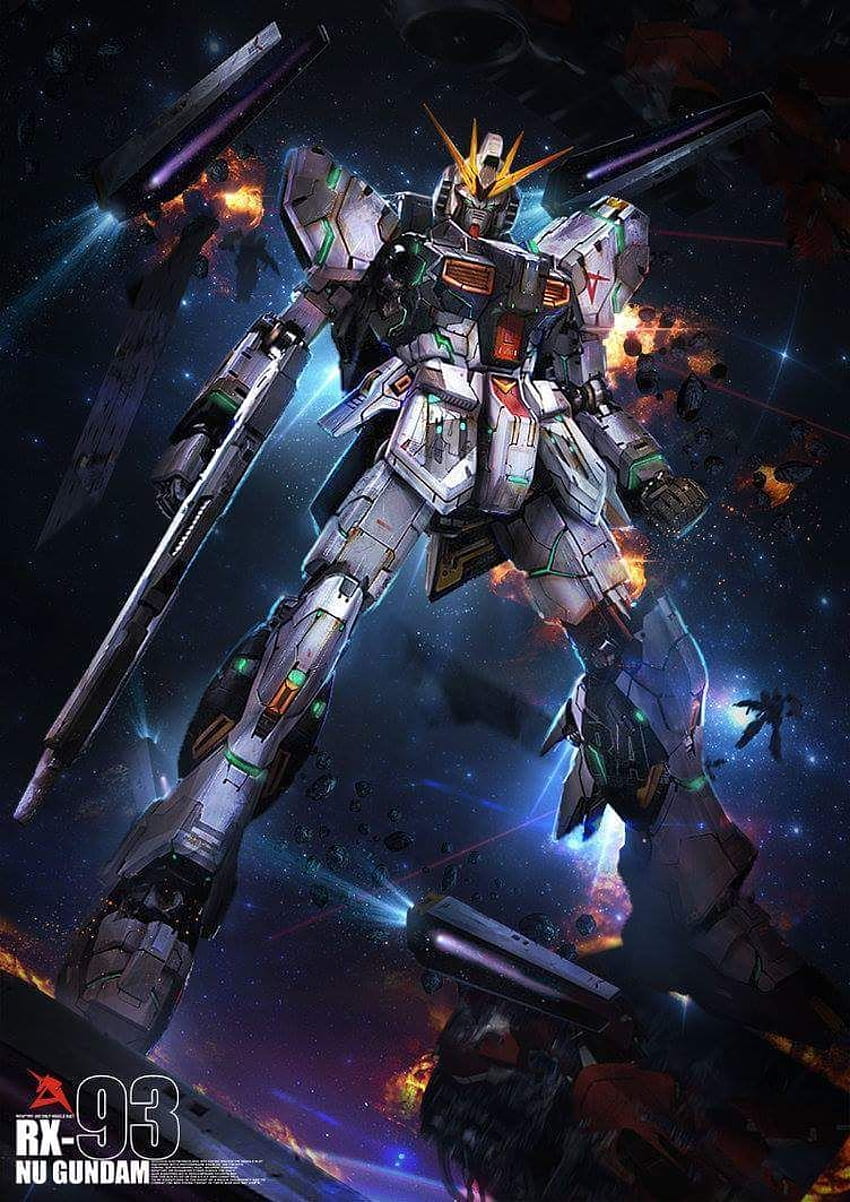 Nu Gundam HD-Handy-Hintergrundbild