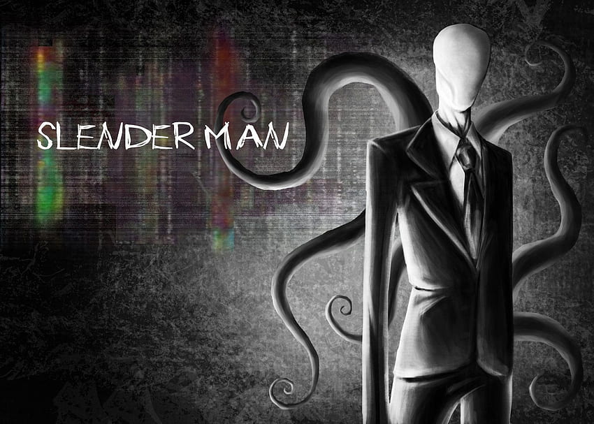 Slender: The Eight Pages Slenderman Anime Drawing Male, Slender man,  computer Wallpaper, fictional Character, cartoon png | PNGWing