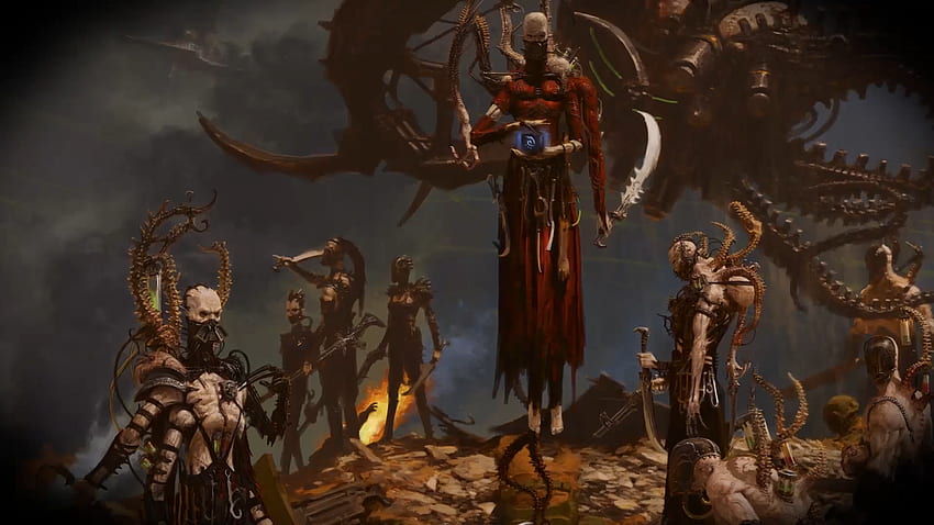 Yeni Karanlık Eldar! Et Şekillendiricilere Dikkat Edin. Karanlık Eldar, Warhammer, Warhammer 40k HD duvar kağıdı