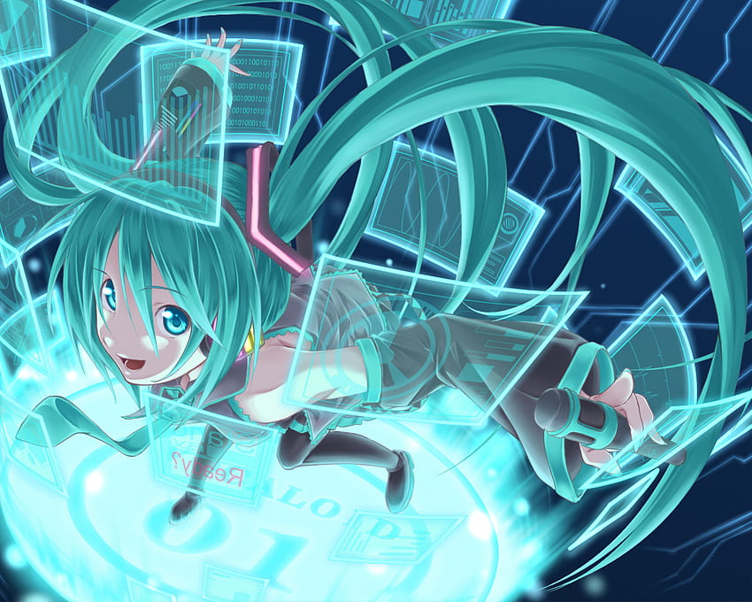 Miku having funn, zxc, xzc HD wallpaper | Pxfuel