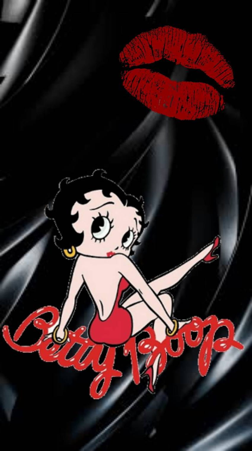 Black Betty Boop PNG  PNG Mart