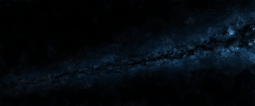 Blue Galaxy Made in hop [3440 x 1440]: ultrawidemasterrace, 3440X1440 Mavi HD duvar kağıdı