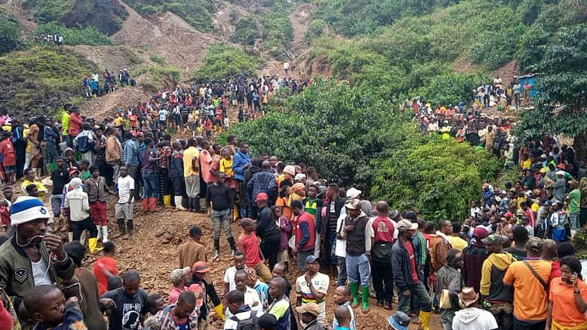 Mehr als 50 Tote nach dem Einsturz von Goldminen im Osten des Kongo – The New York Times, Kinshasa HD-Hintergrundbild