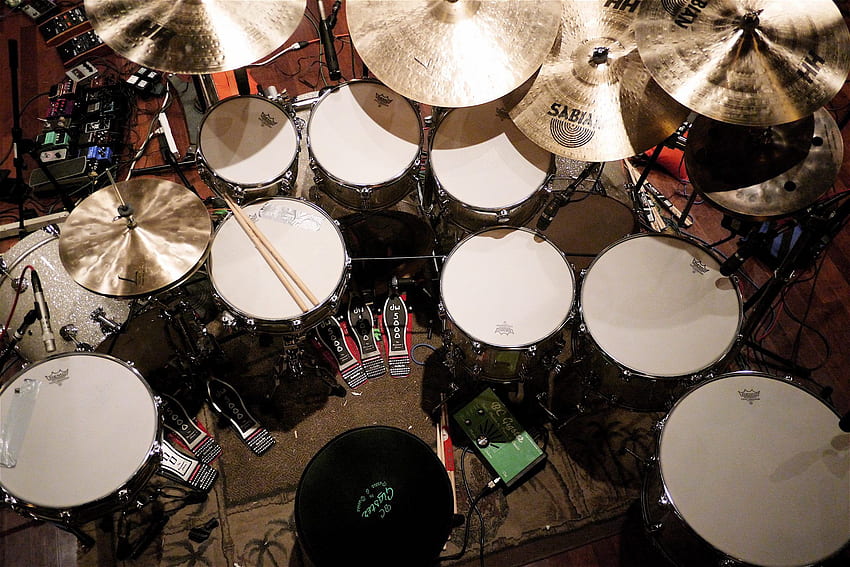 Drummers View . Nice View, Drum Kit HD wallpaper