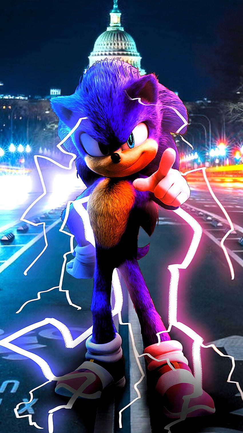 Sonic The Hedgehog Plakat 2020 Ultra Mobile, Sonic Movie 2020 Tapeta na telefon HD