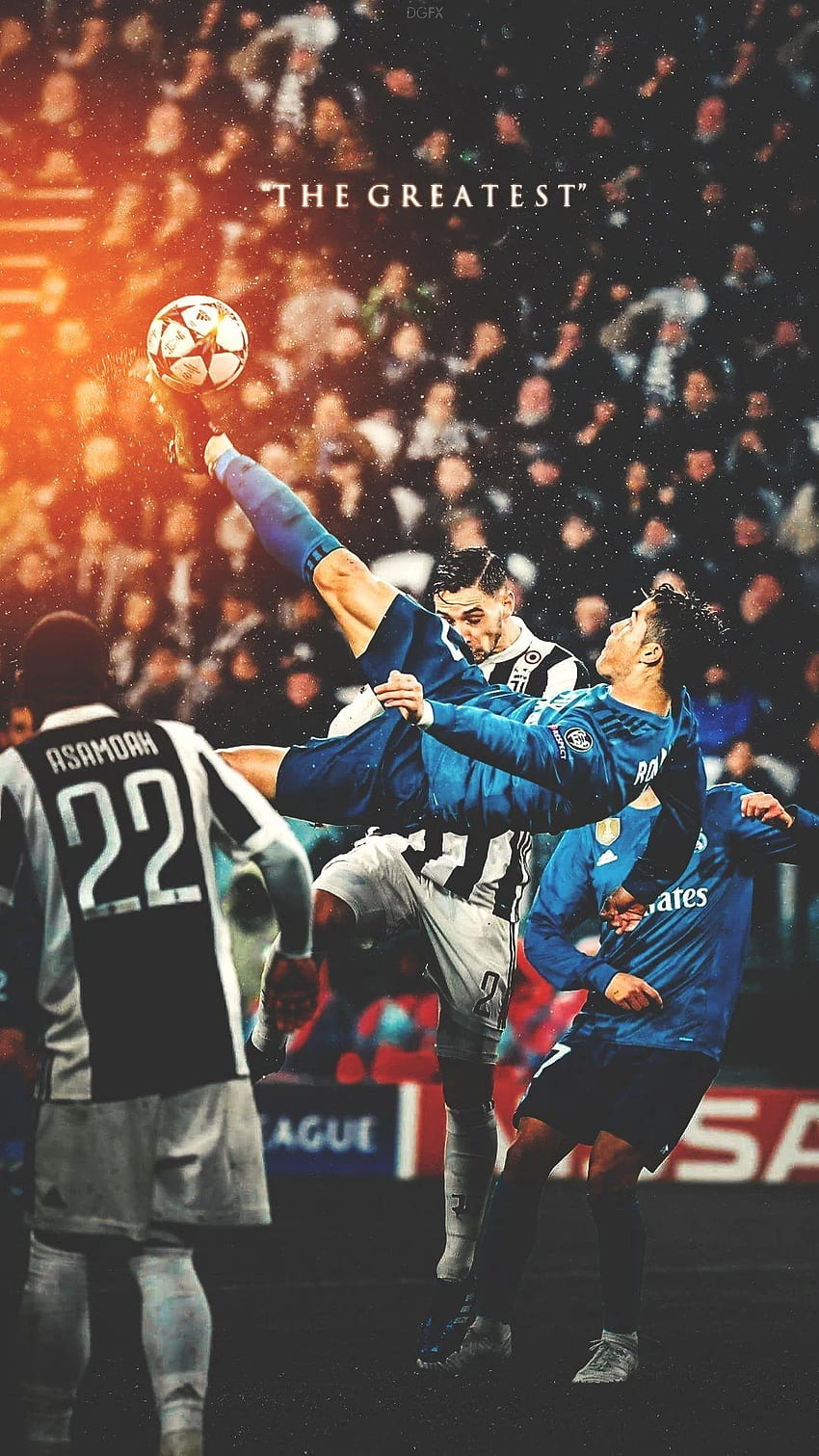 Ronaldo Fallrückzieher gegen Juventus HD-Handy-Hintergrundbild