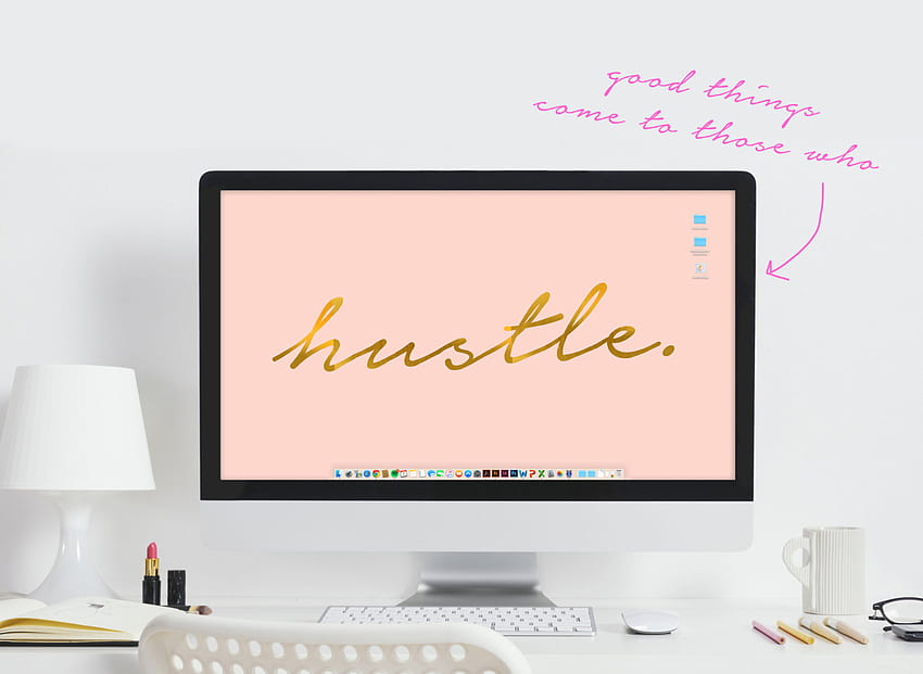 How to Make The Most Of Your Workday, On Any Given Day - The Social Lit, Girly Office HD wallpaper