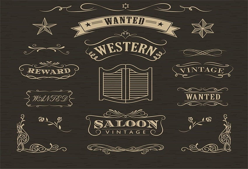 Aofoto ft Vintage Wild West Cowboy Bar Banner Backdrop, Wild West Saloon HD wallpaper