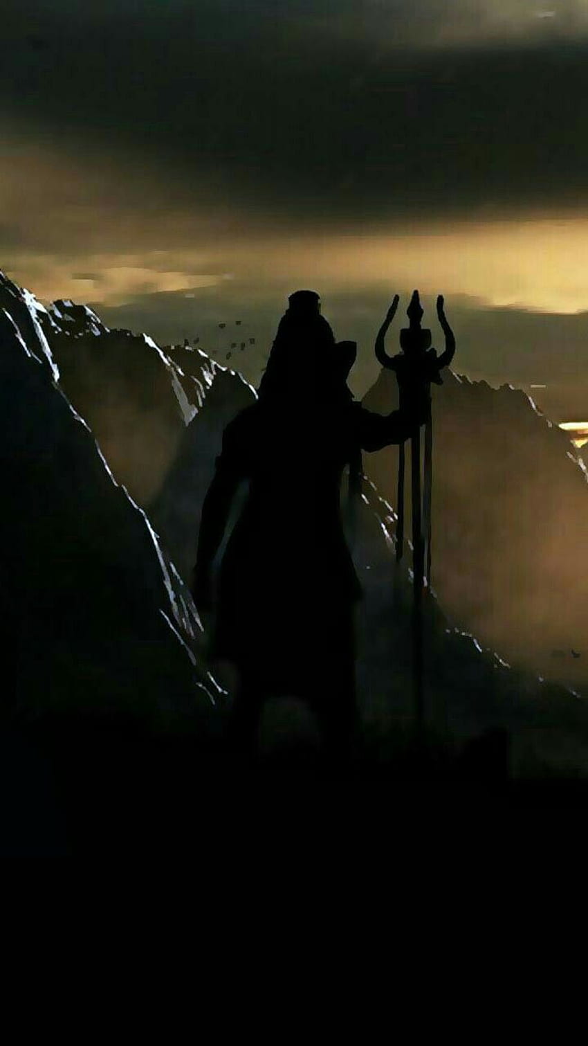 Herr Siva. Lord Shiva, Shiva, Rudra Shiva, Dark Mahadev HD-Handy-Hintergrundbild