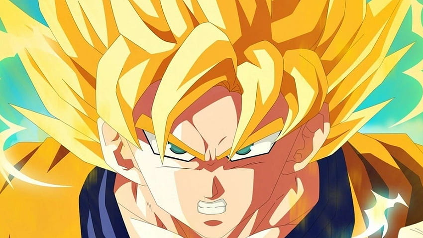 Yellow Anime Goku - Anime HD wallpaper
