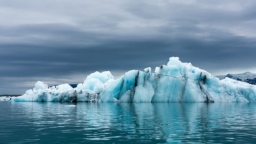 Antarctica, iceberg, ocean, , Nature HD wallpaper