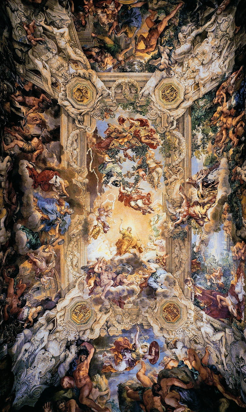 Ancient aliens, Baroque Art HD phone wallpaper