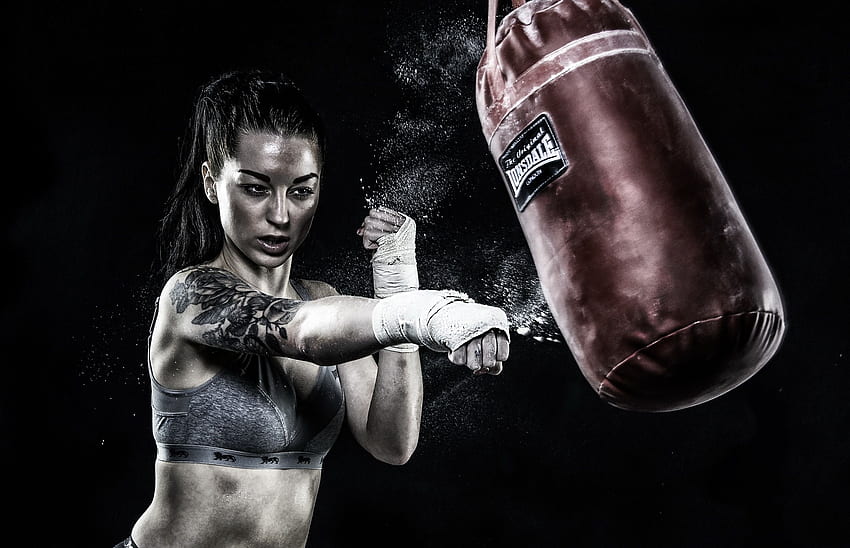 Kick Boxing Background. Fitness, Boxeo HD wallpaper