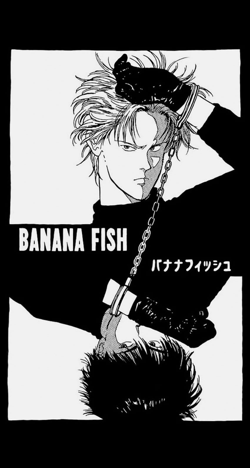 Pez plátano, manga, anime fondo de pantalla del teléfono