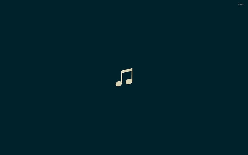 Musical note - Minimalistic, Musical Notes HD wallpaper