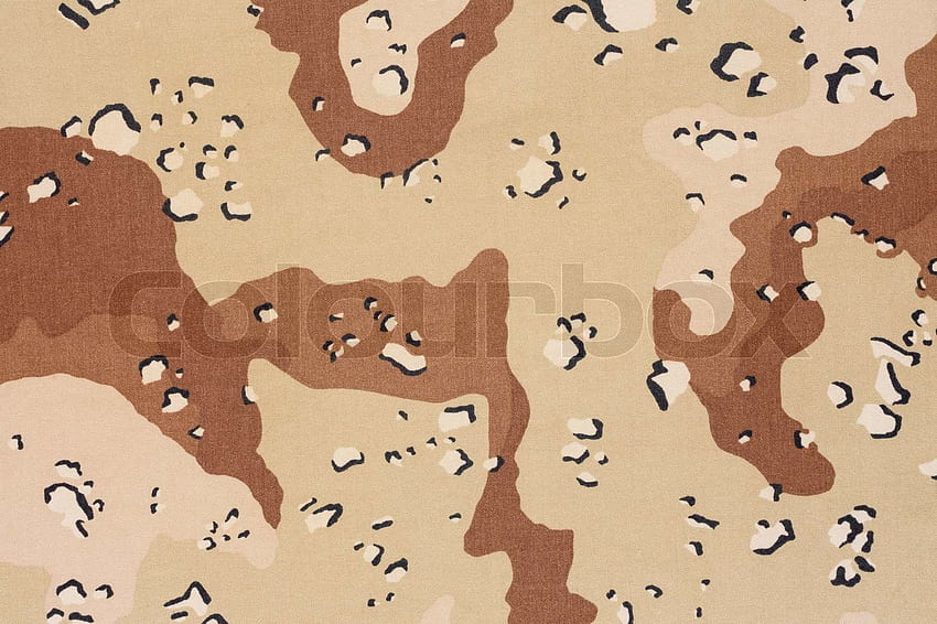 Американски шестцветен пустинен камуфлажен фон с текстура на плат. Наличност . Цветна кутия HD тапет