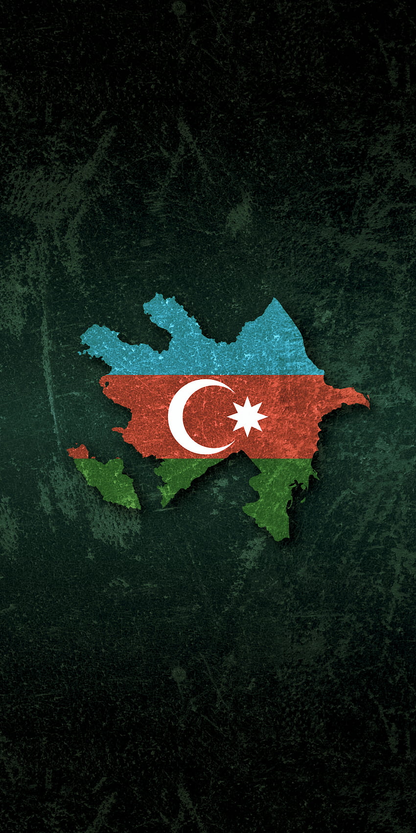 mapa Azerbejdżanu, sztuka, Azerbejdżan, android, design, iphone, xerite Tapeta na telefon HD