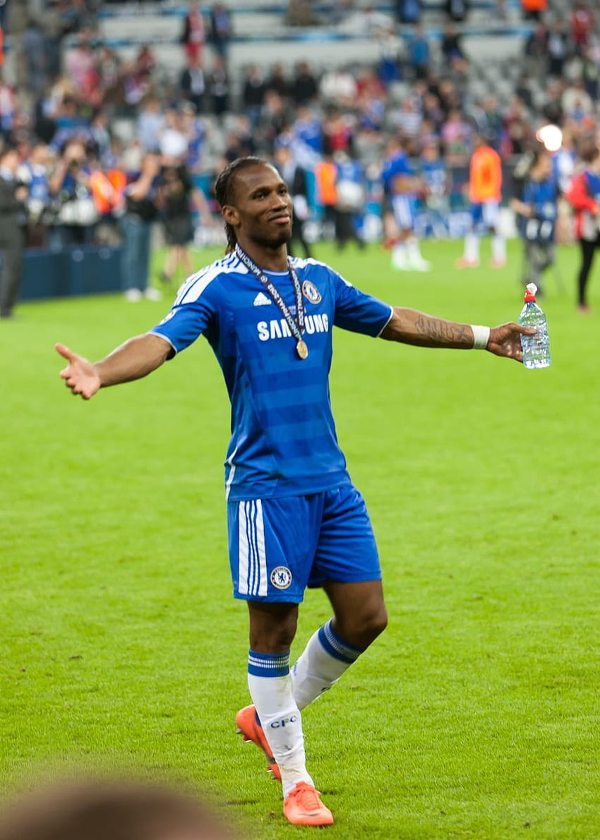 Didier Drogba - Drogba Chelsea Şampiyonlar Ligi HD telefon duvar kağıdı