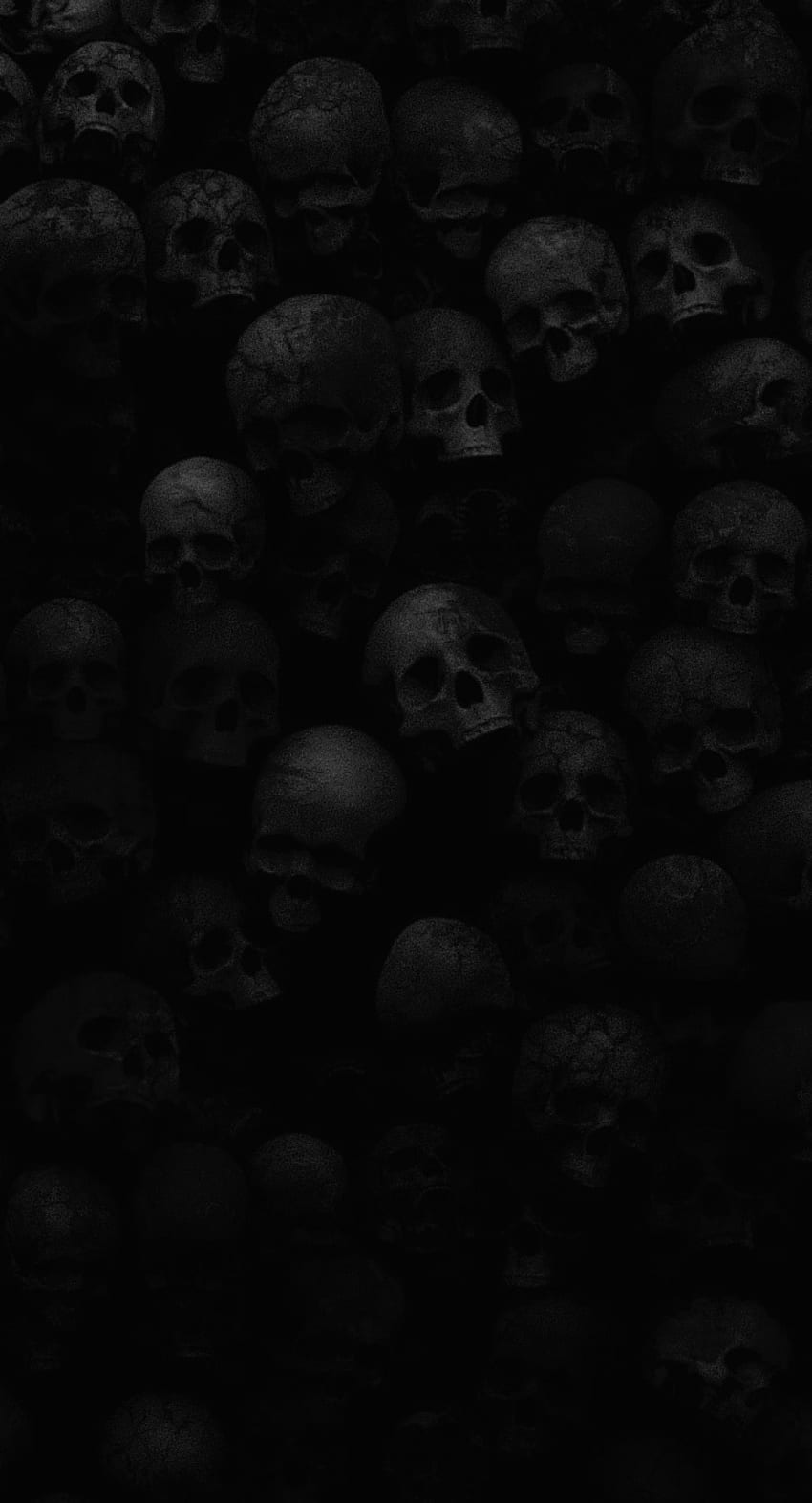 SK 72, crânes, mort, tas, noir, sombre, crâne Fond d'écran de téléphone HD