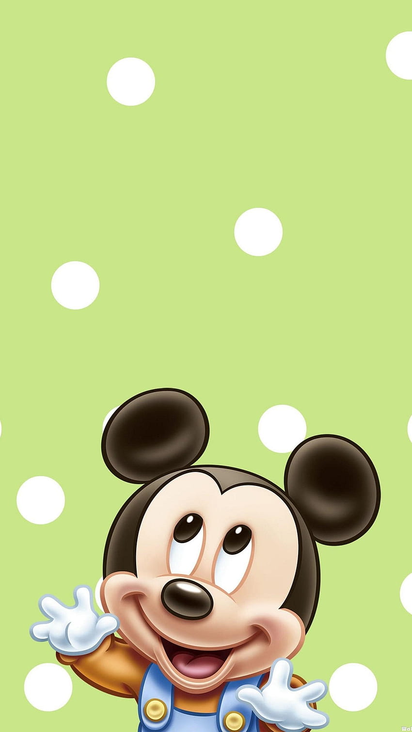 Download Cute Mickey Mouse Spreads his Joy Wallpaper  Wallpaperscom
