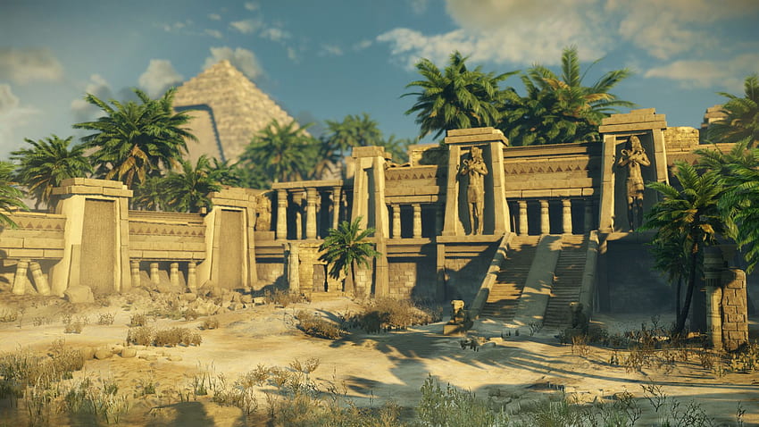 ArtStation - Древни цивилизации: Изгубени и намерени, marika schanz, Древна Месопотамия HD тапет