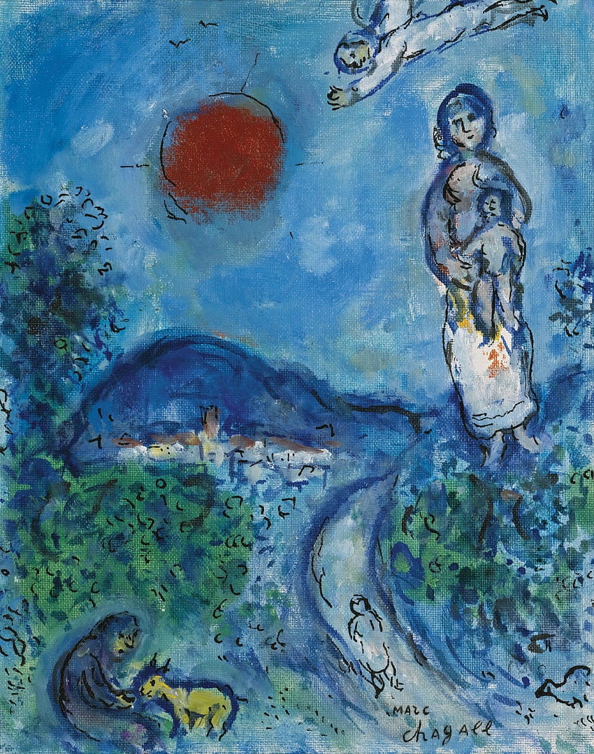 Chagall wallpaper ponsel HD