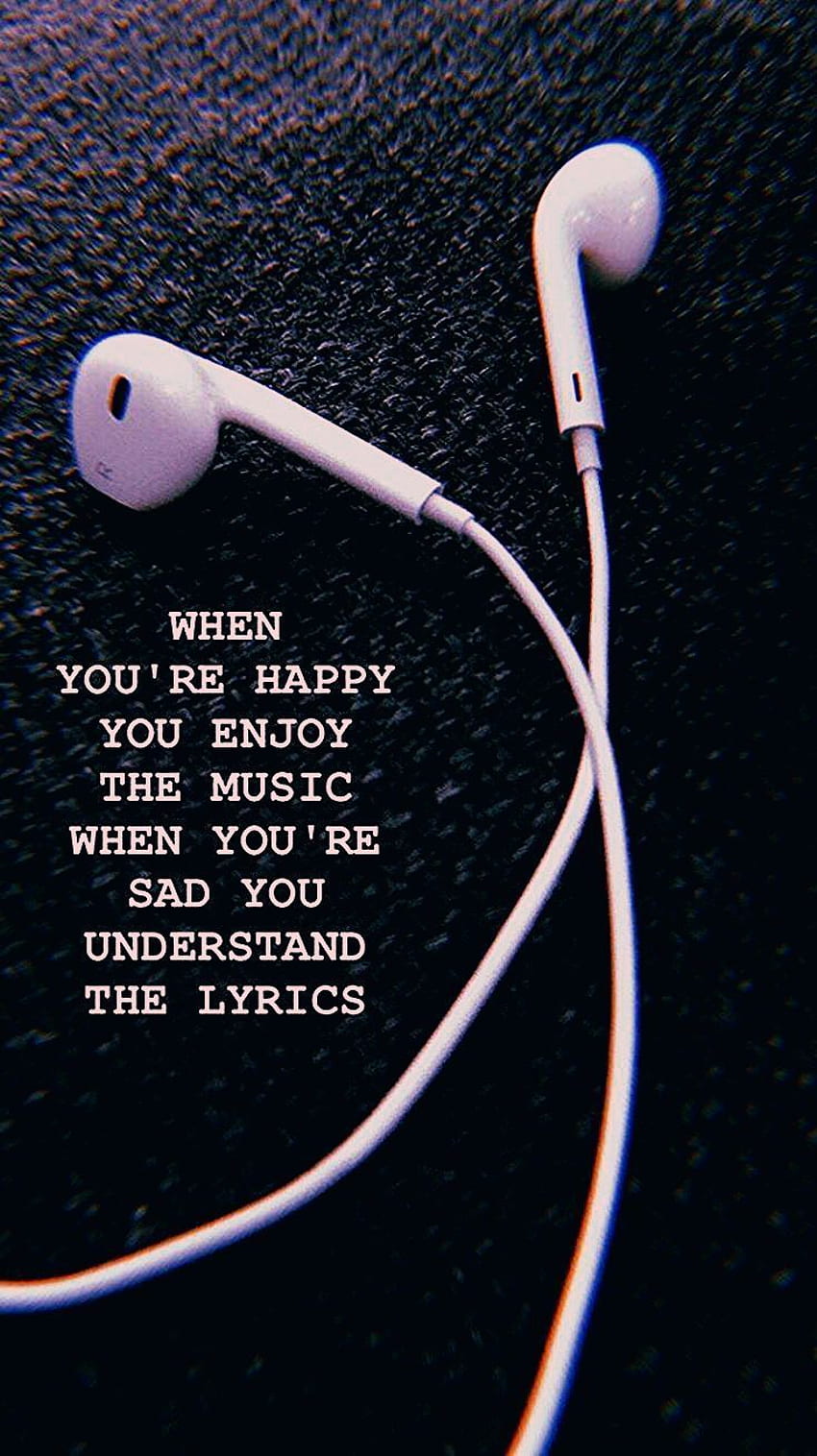 Music quotes HD wallpapers | Pxfuel