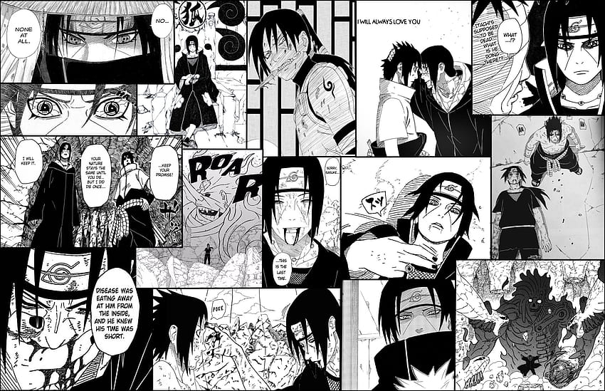 Itachi, Naruto_Shipuden, Anime, Sharingan, Sasuke, Naruto, Mangekyou_Sharingan, Manga HD-Hintergrundbild