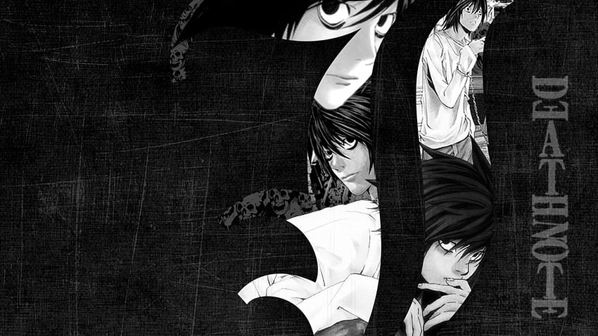 2224x1668px, free download, HD wallpaper: L alphabet art, Death Note,  Ryuzaki, decoration, illustration