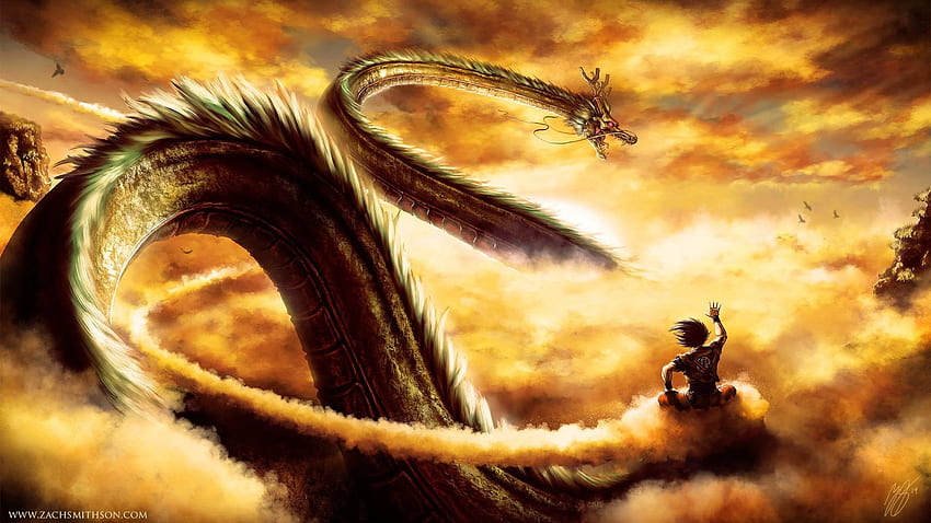 Selamat Pagi Shenron Full Anime Naga Keren Wallpaper HD
