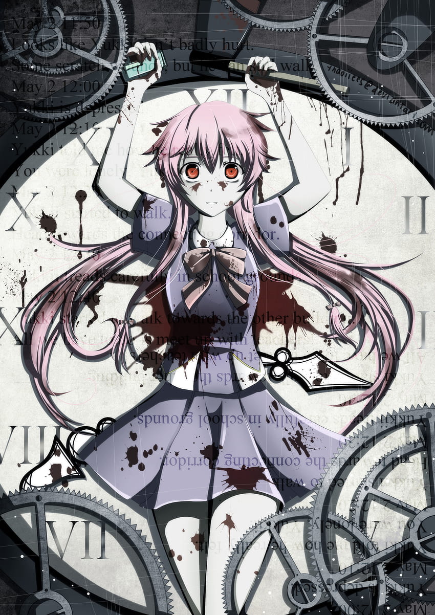 Mirai Nikki (Future Diary), Fanart  page 7 - Zerochan Anime Image Board