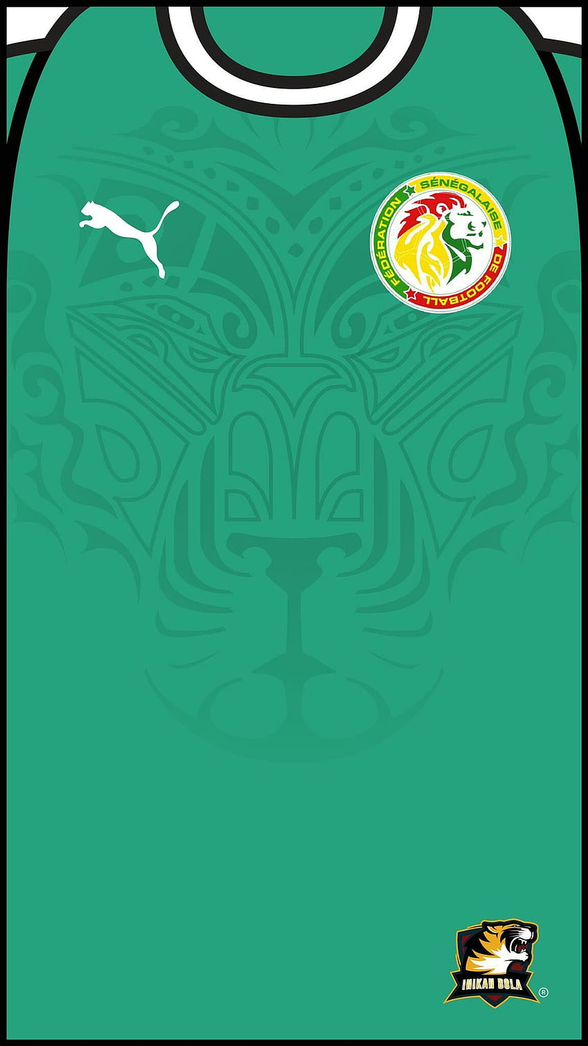Senegal-Fußballnationalmannschaft HD-Handy-Hintergrundbild