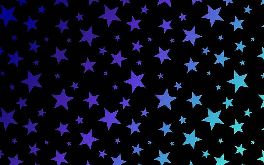 Blue Stars, Blue Stars png , ClipArts on Clipart Library, Purple and Blue Stars HD wallpaper