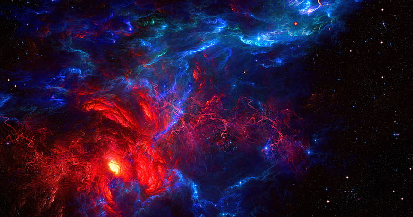 Space Red Nebula () ความละเอียด - ผับ, 4096x2160 วอลล์เปเปอร์ HD
