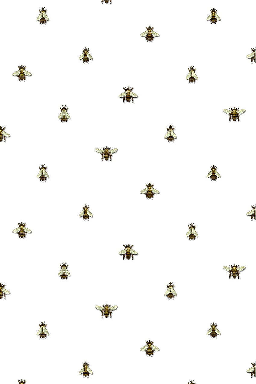 Timorous Beasties Wallcoverings - Wild Honey Bee Spot, Bees HD phone wallpaper