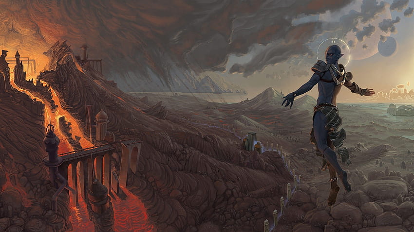 Vivec, The Elder Scrolls III: Morrowind HD-Hintergrundbild