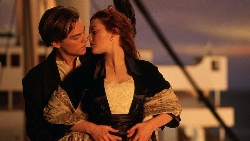 ยนตร์ไททานิค Jack And Rose Kiss 2 CHYM 96.7, Titanic Kissing วอลล์เปเปอร์ HD