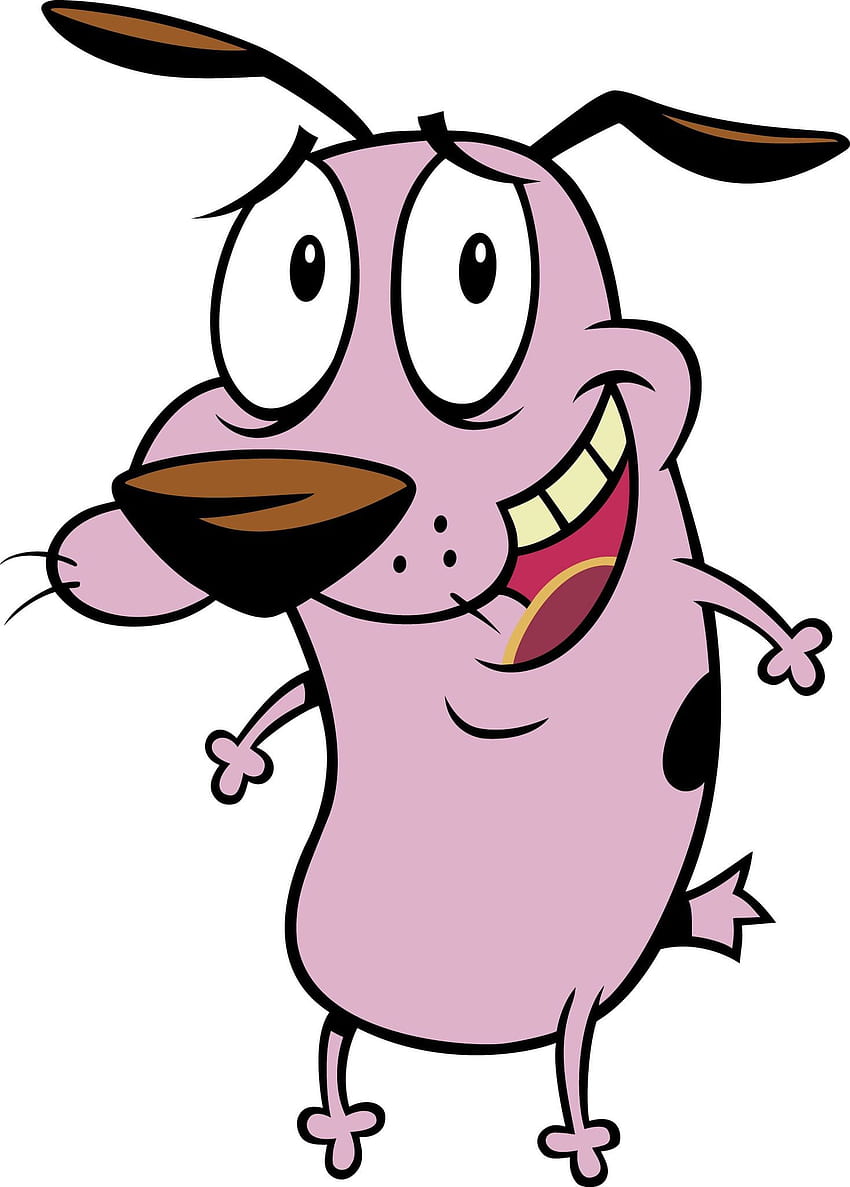 Courage the Cowardly Dog Stickers HD phone wallpaper