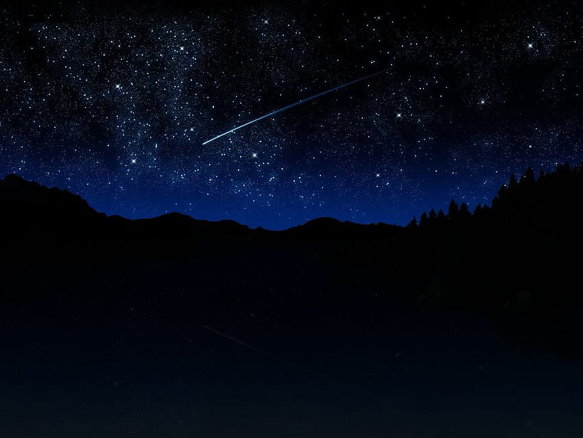 Starlight night HD wallpaper
