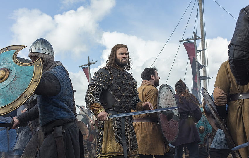 sword, fight, Vikings, The Vikings, Clive Standen, Rollo for , section фильмы HD wallpaper
