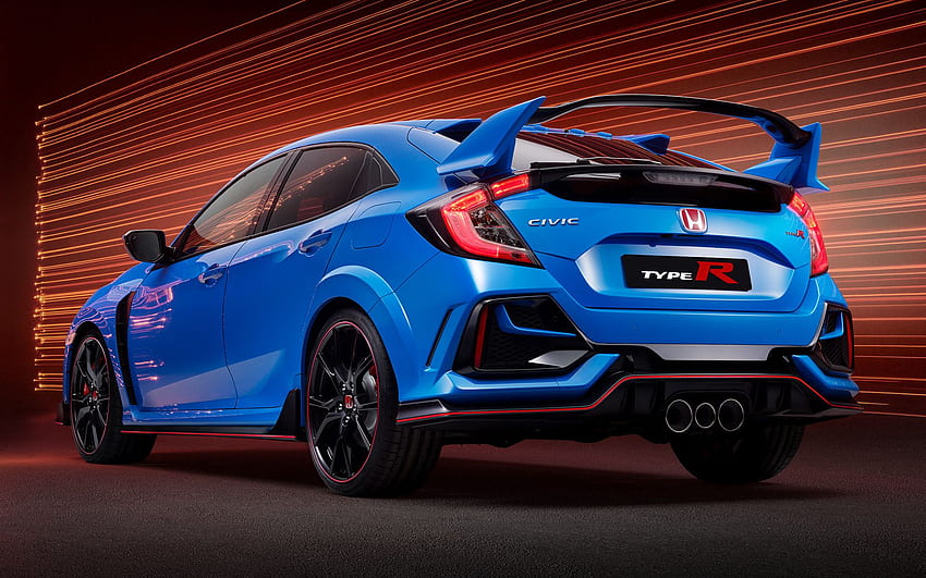 Honda Civic Type R - and, Honda Civic Blue HD wallpaper | Pxfuel