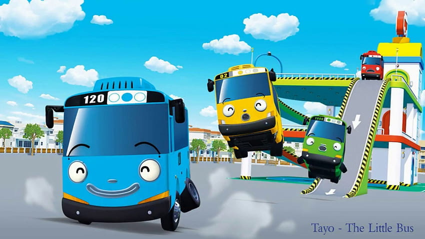 Tayo Bus, Tayo der kleine Bus HD-Hintergrundbild